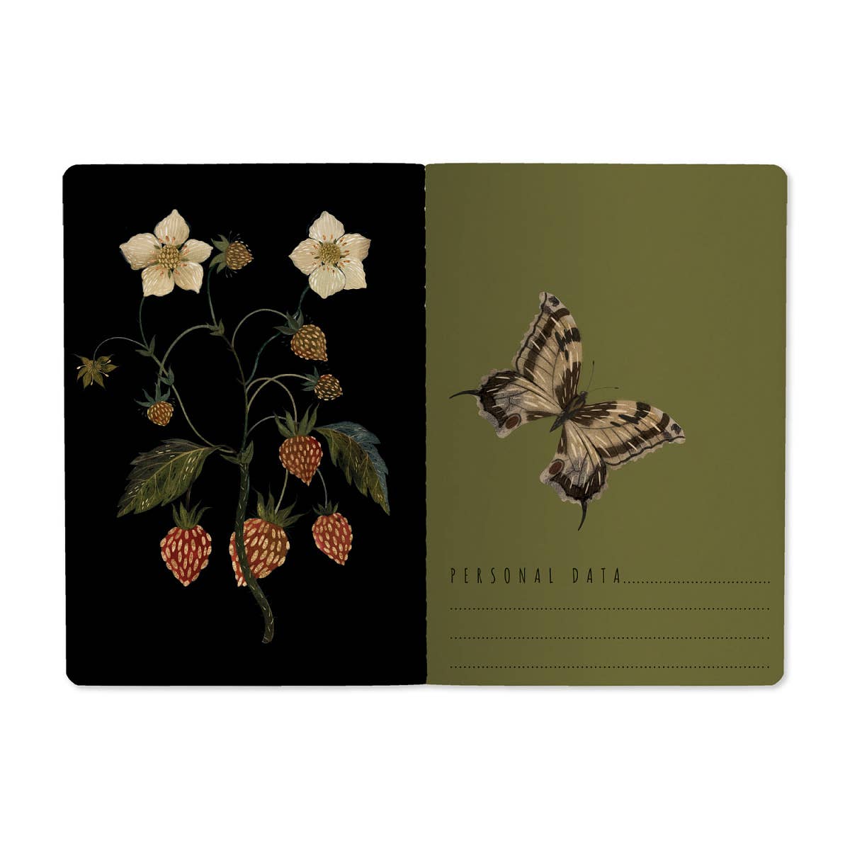 Forest Flowers Small Notebook - 32pgs