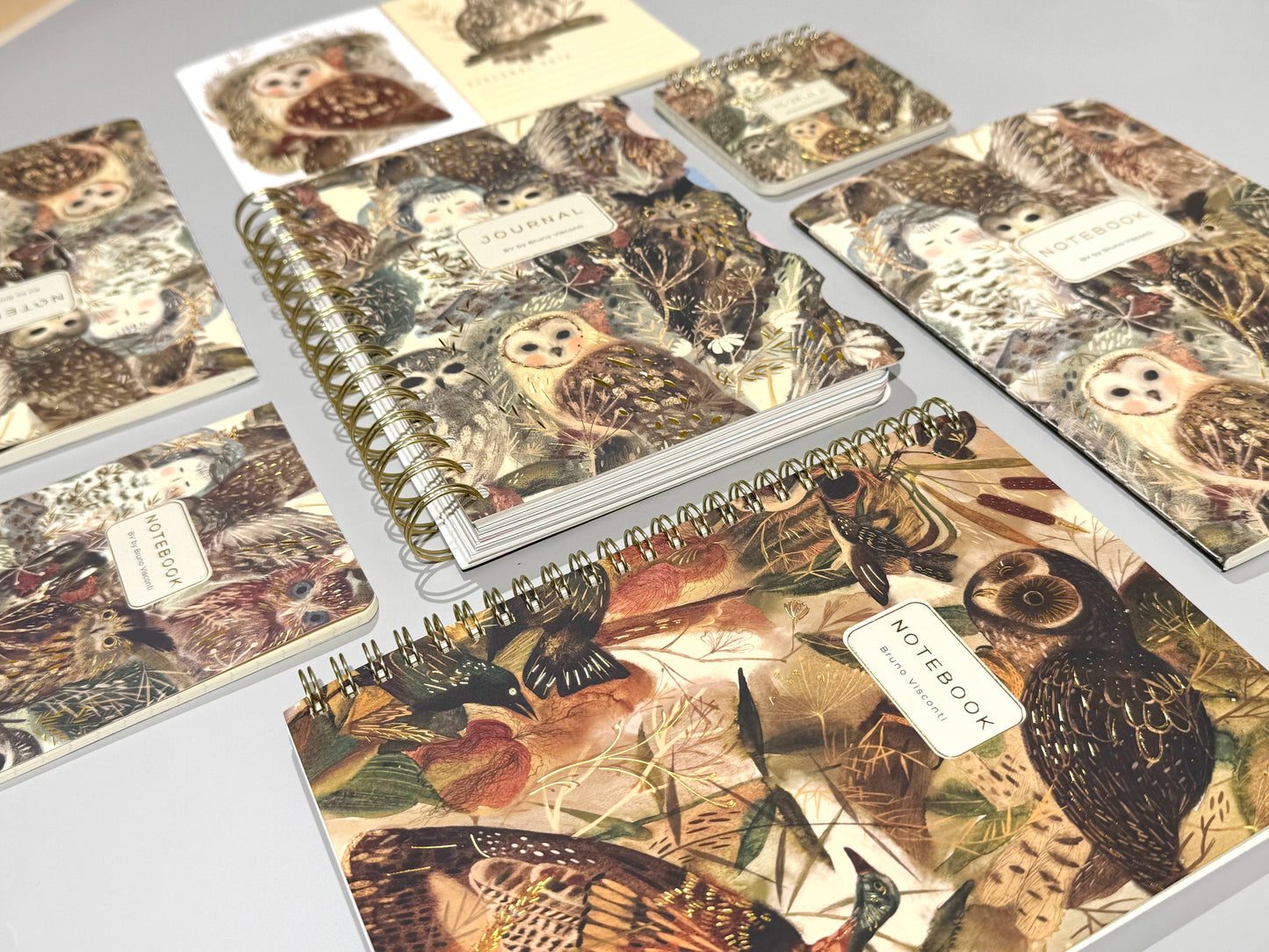 Small Owl Notebook - 32pgs