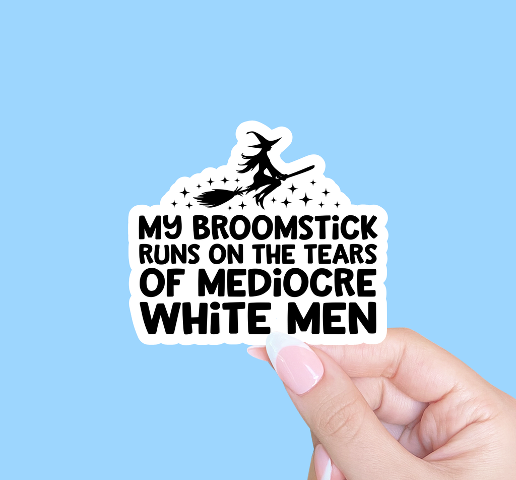 My Broomstick Sticker