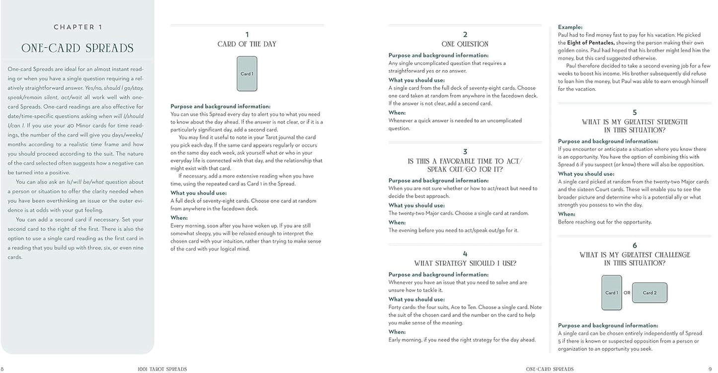 1001 Tarot Spreads