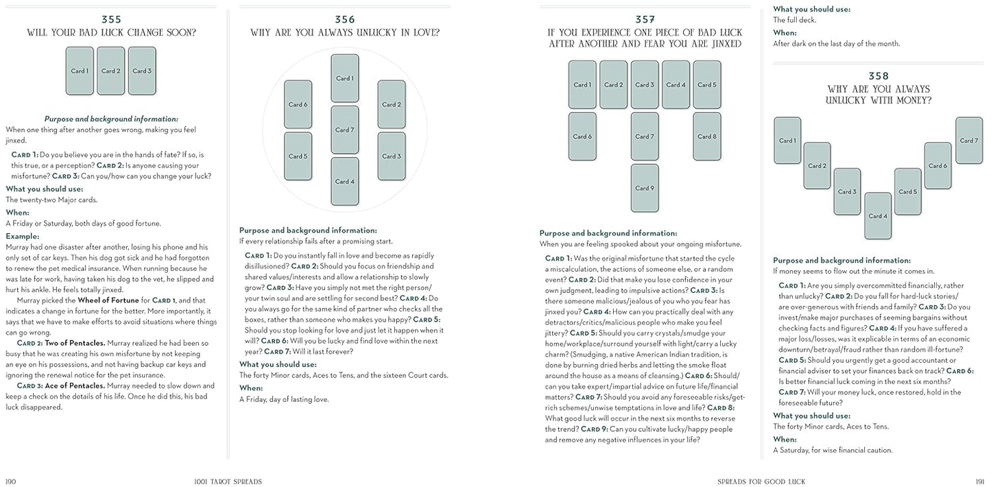 1001 Tarot Spreads