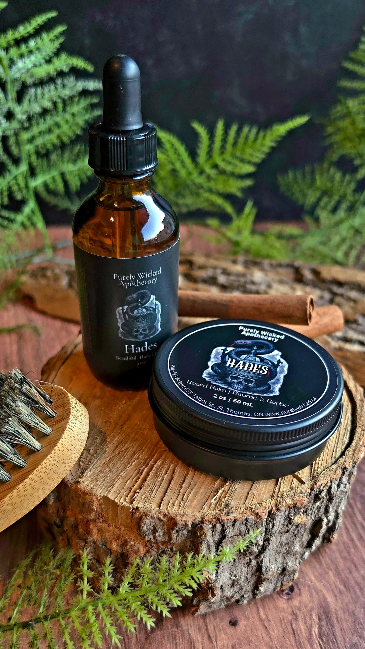 Hades (Cognac, Vanilla + Cinnamon) - Beard Oil