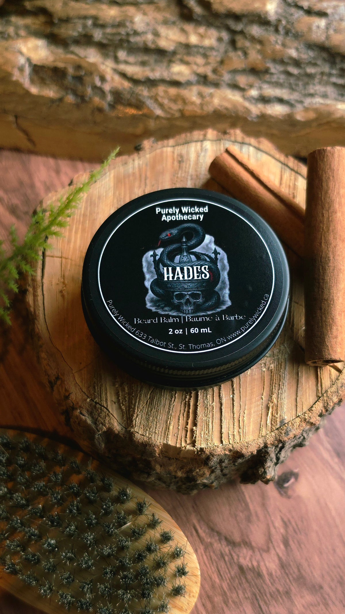 Hades (Cognac, Cinnamon, Vanilla) Beard Balm