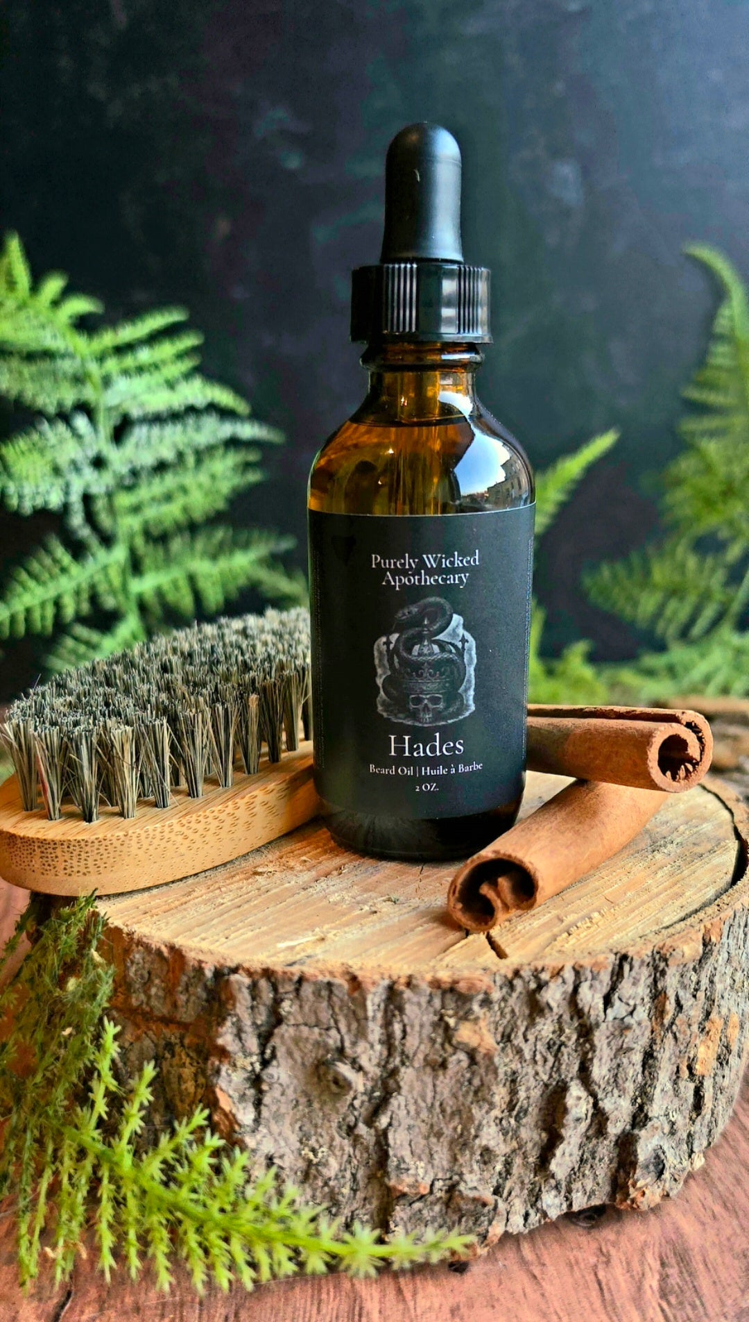 Hades (Cognac, Vanilla + Cinnamon) - Beard Oil