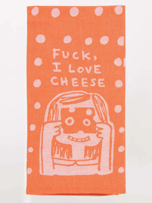 Fuck, I Love Cheese Dish Towel