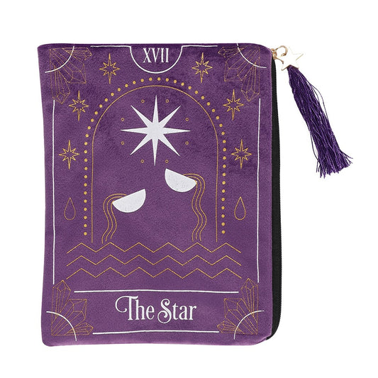 Star Tarot Card Zipper Pouch