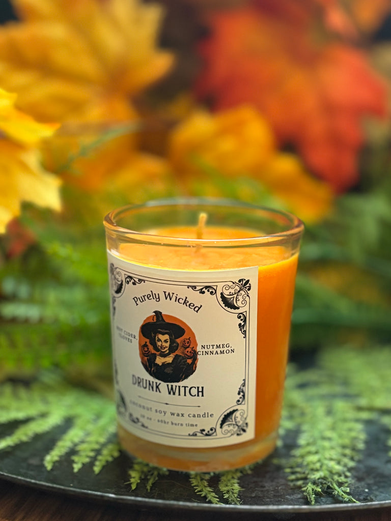 Drunk Witch Luxury Soy Candle - Fall Collection