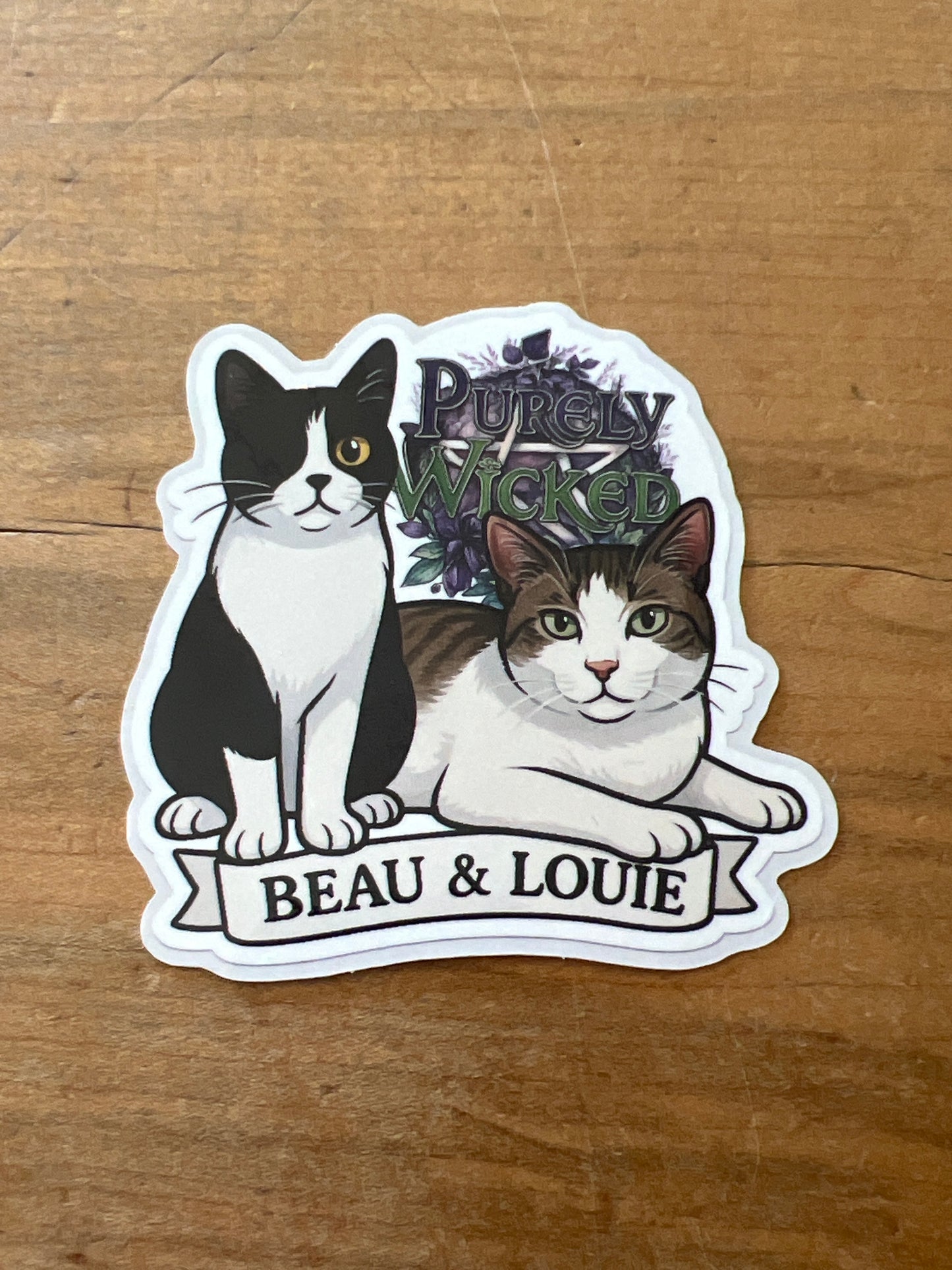 Beau & Louie Purely Wicked Sticker