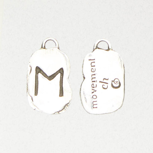 Runestone Pewter Pendant Necklace - EH - Movement