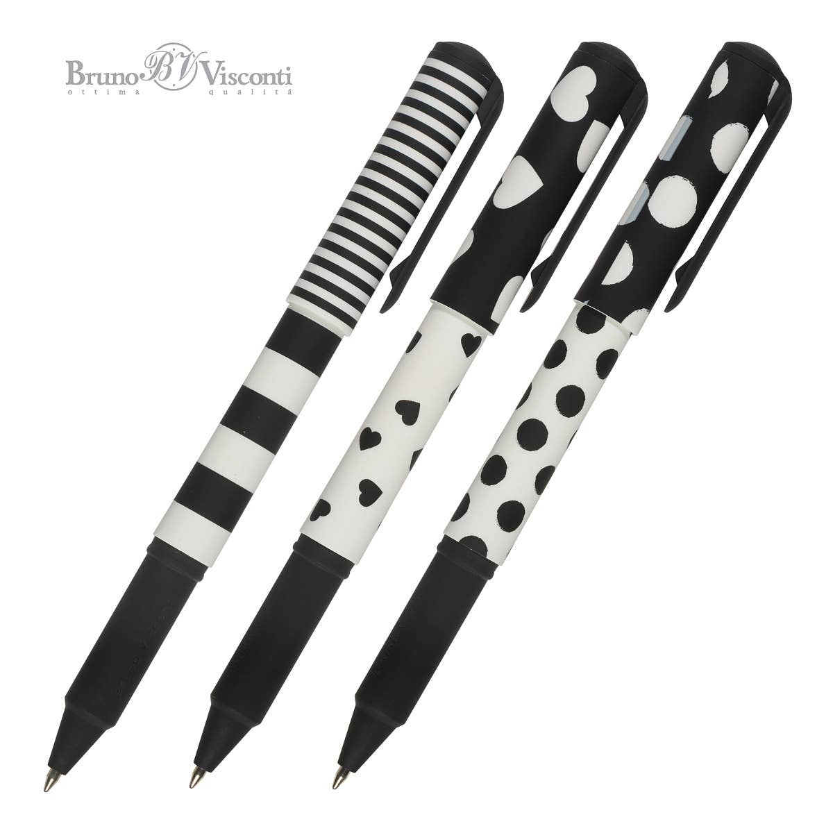 DreamWrite Pens - Hearts, Dots and Stripes Series 3 Varieties