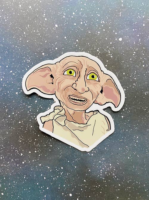 Vinyl Decal - Dobby the House Elf - Harry Potter