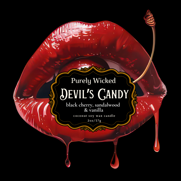 Devil's Candy - Luxury Candle & Wax Melts - Dark Romance Collection NEW!