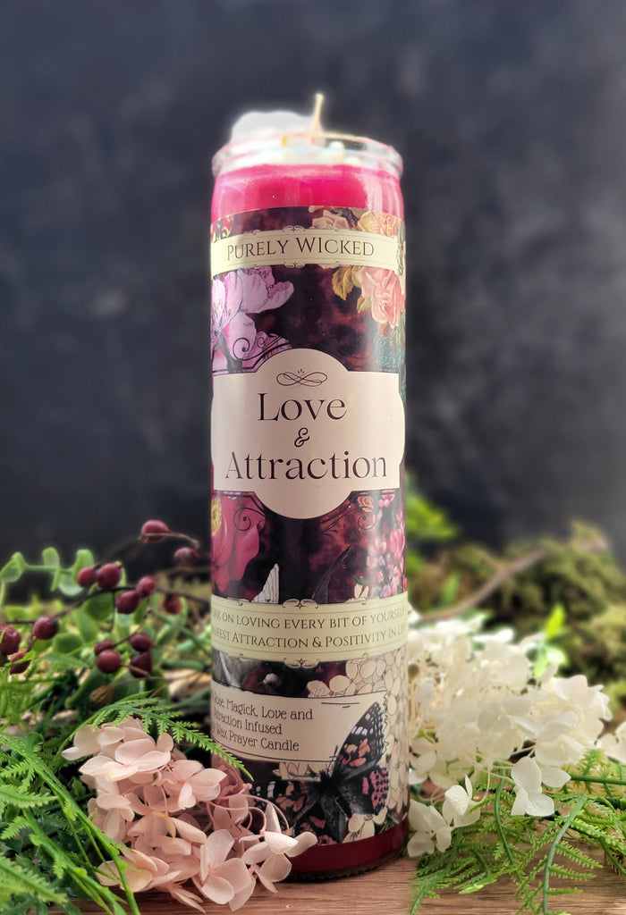 Pillar Prayer Candle - Love and Attraction