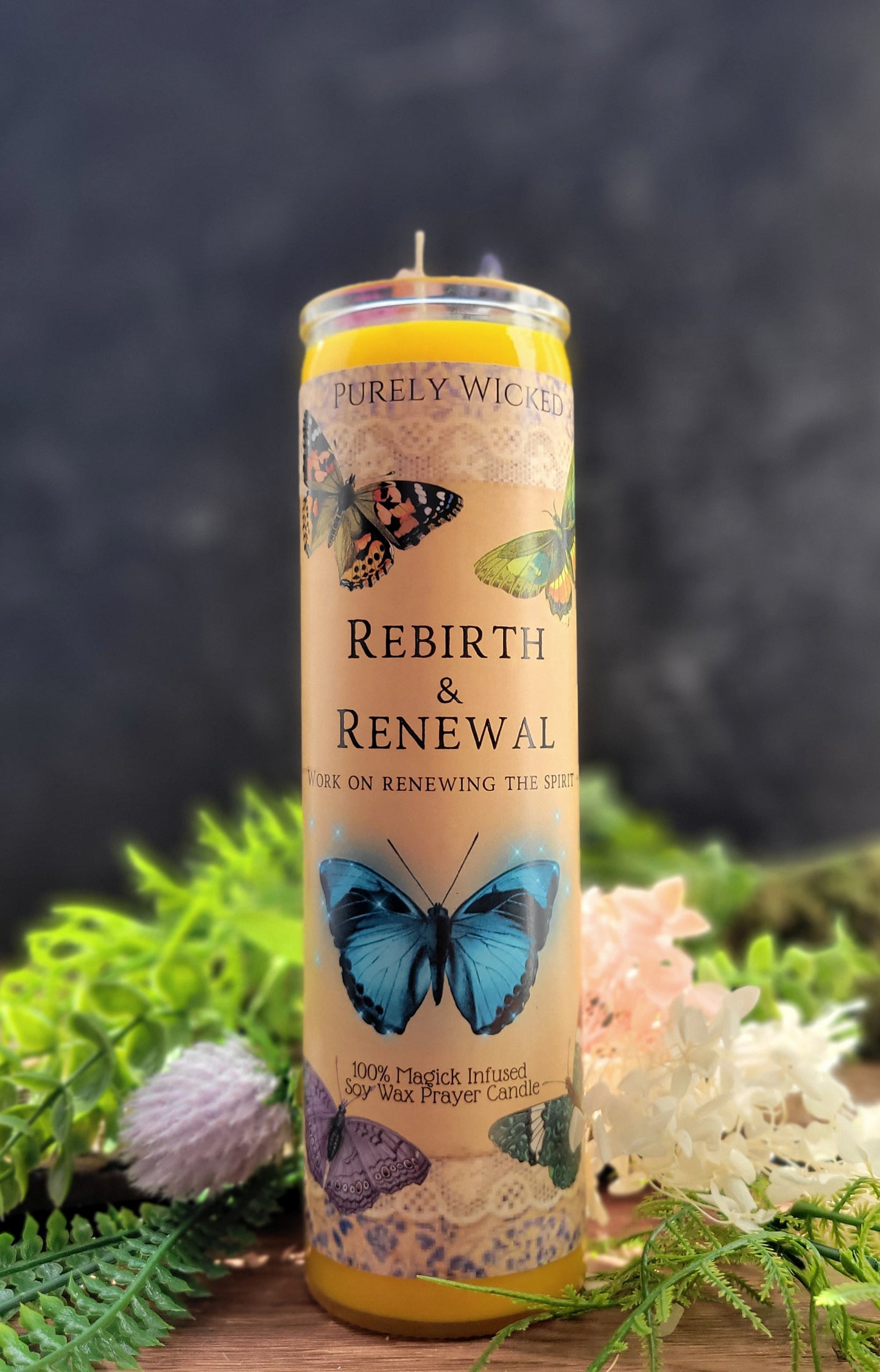 Pillar Prayer Candle - Rebirth & Renewal