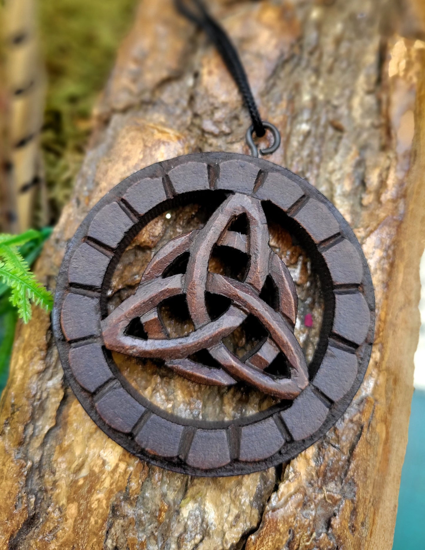 Celtic Triquetra Wood Plaque