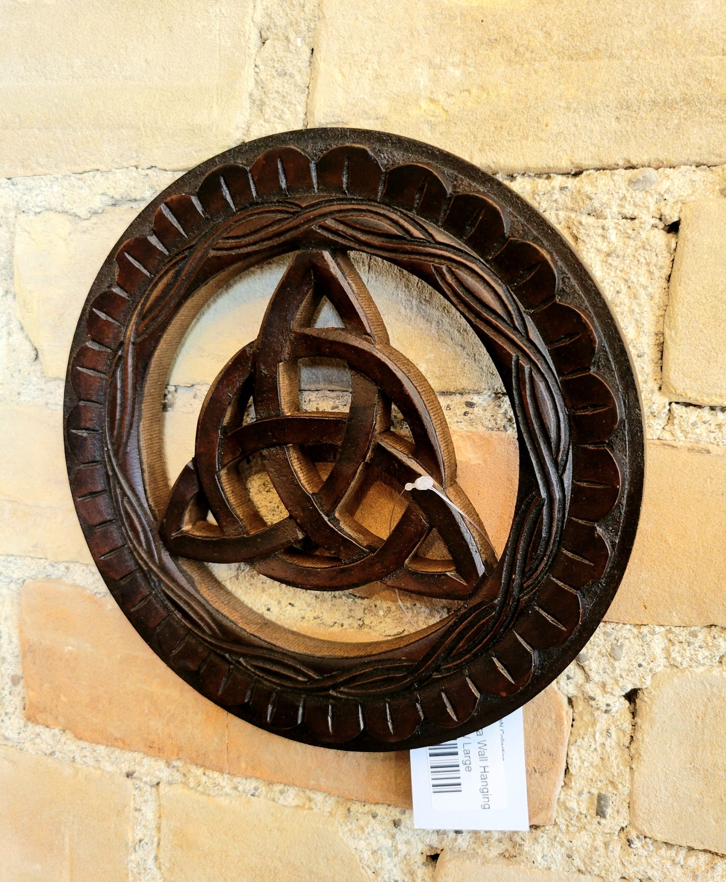Celtic Triquetra Wood Plaque
