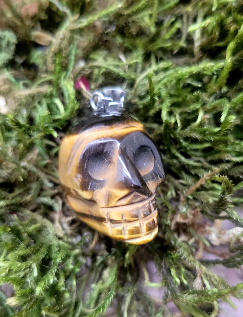 Crystal Skull Pendant Necklace