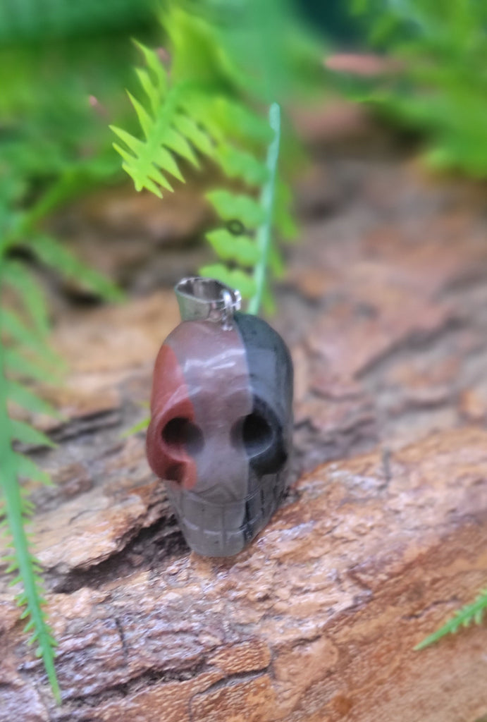 Crystal Skull Pendant Necklace