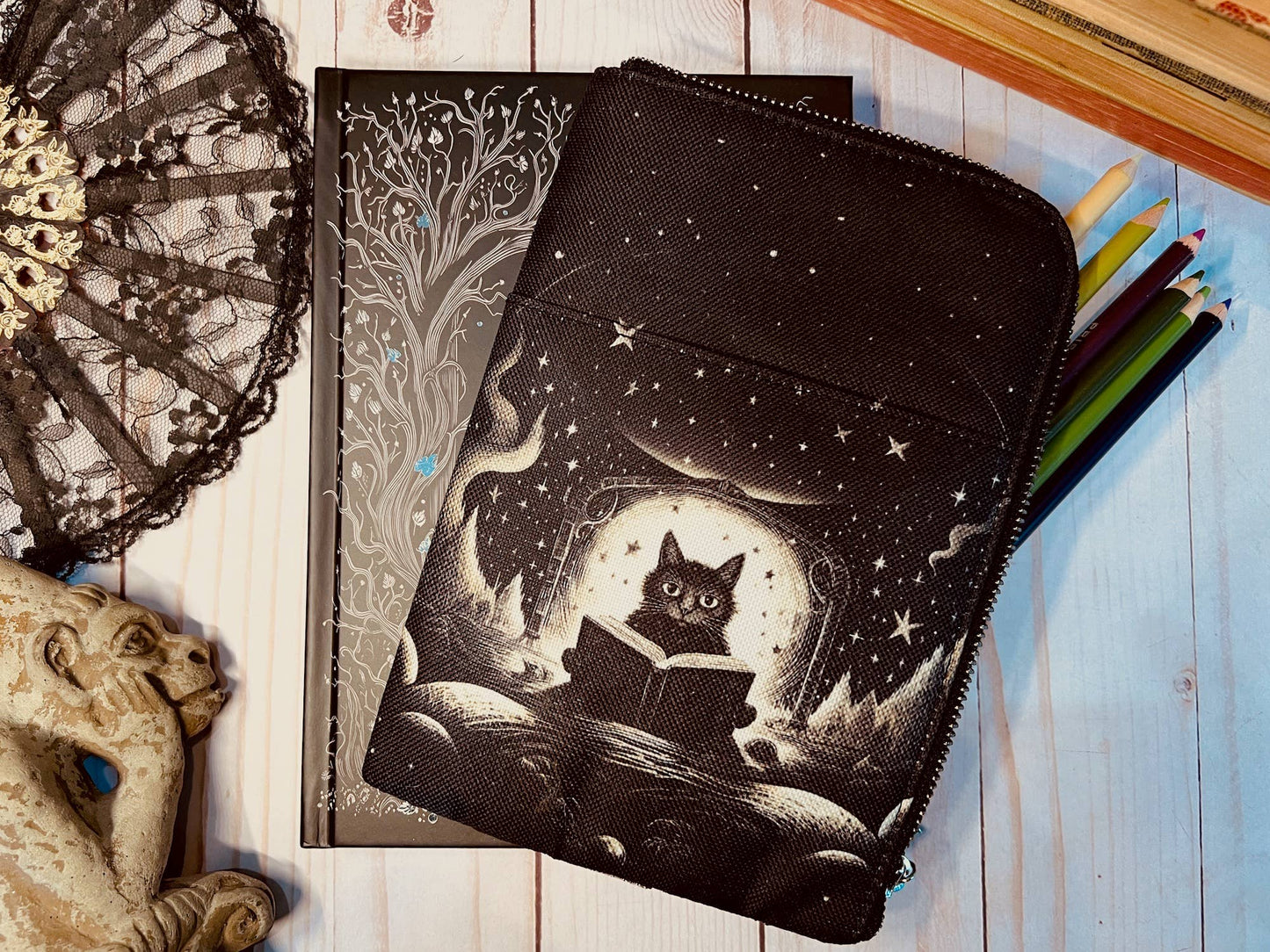 Waiting for the Night Reading Journal Companion Pencil Pouch