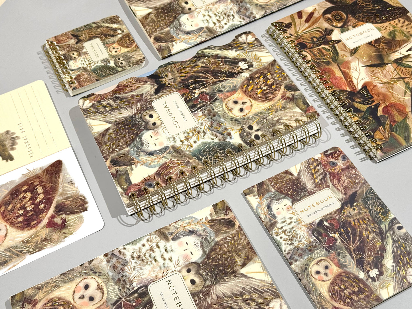 Small Owl Notebook - 32pgs