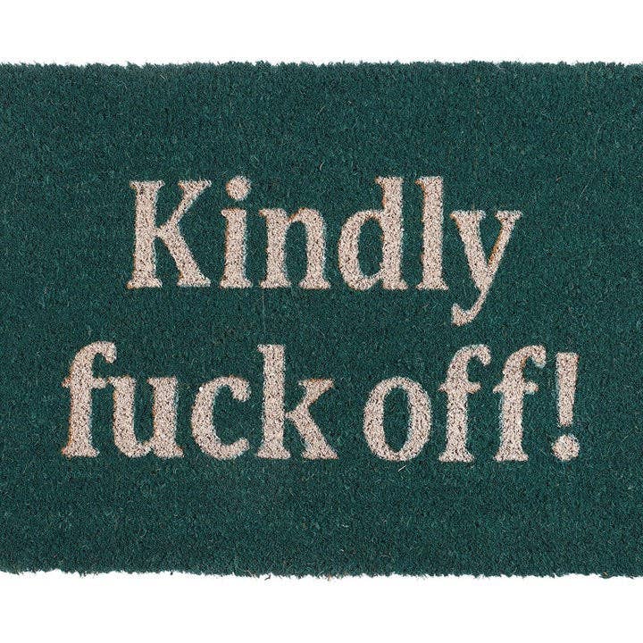 Green Sweary Doormat