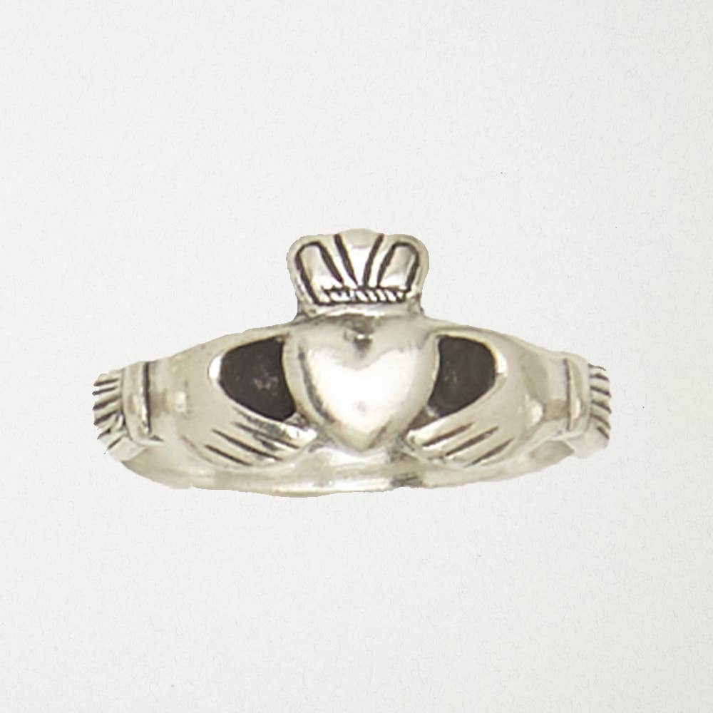 Pewter Claddagh Ring