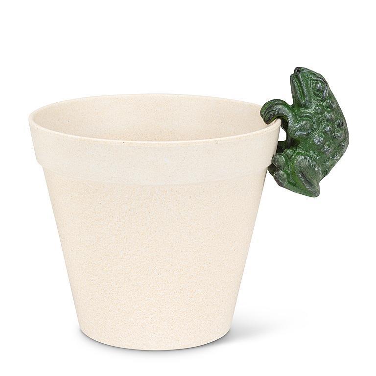 Climbing Frog Pot Hanger