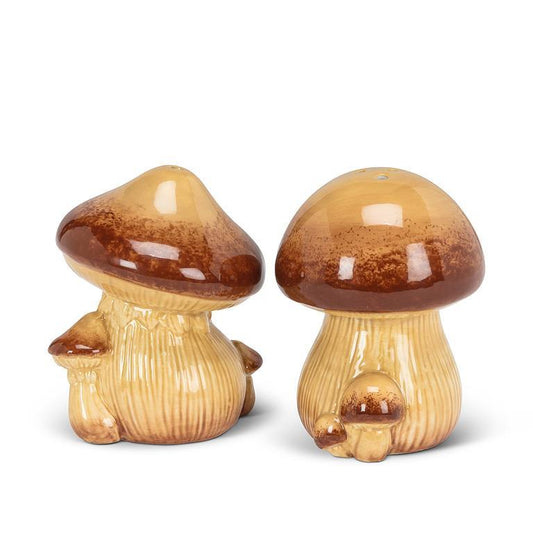 Mushroom Salt & Pepper Shakers