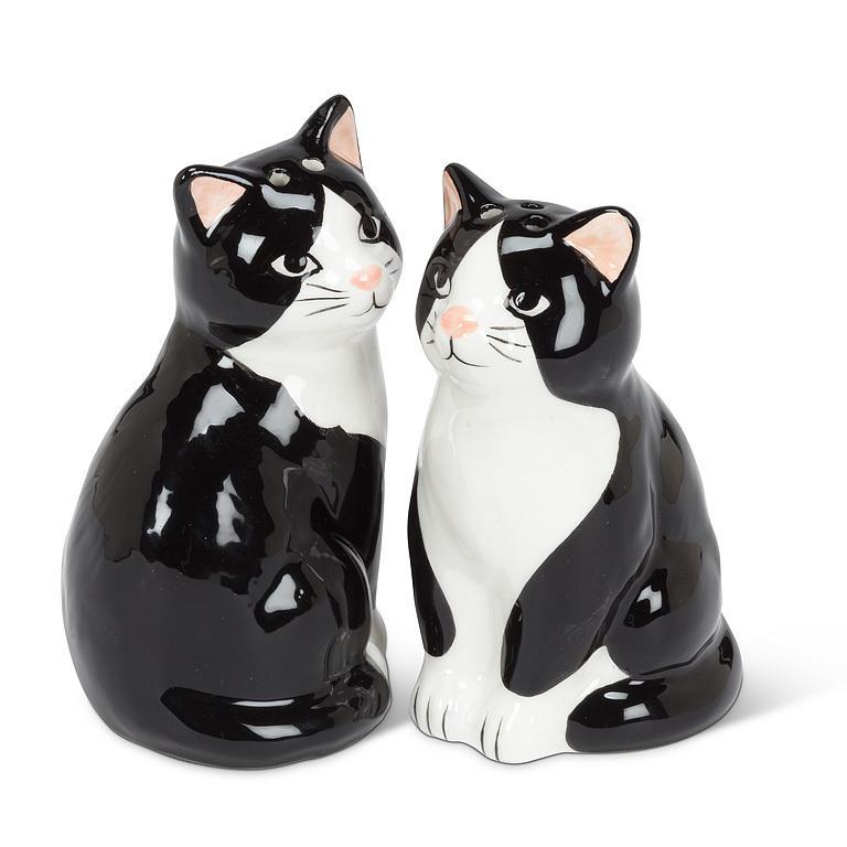 Sitting Cat Salt & Pepper Shakers