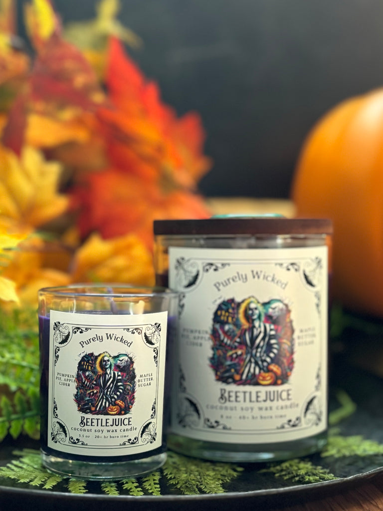 Beetlejuice Luxury Soy Candle - Fall Collection