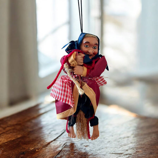 Kitchen Witch Doll Paolina (Red)