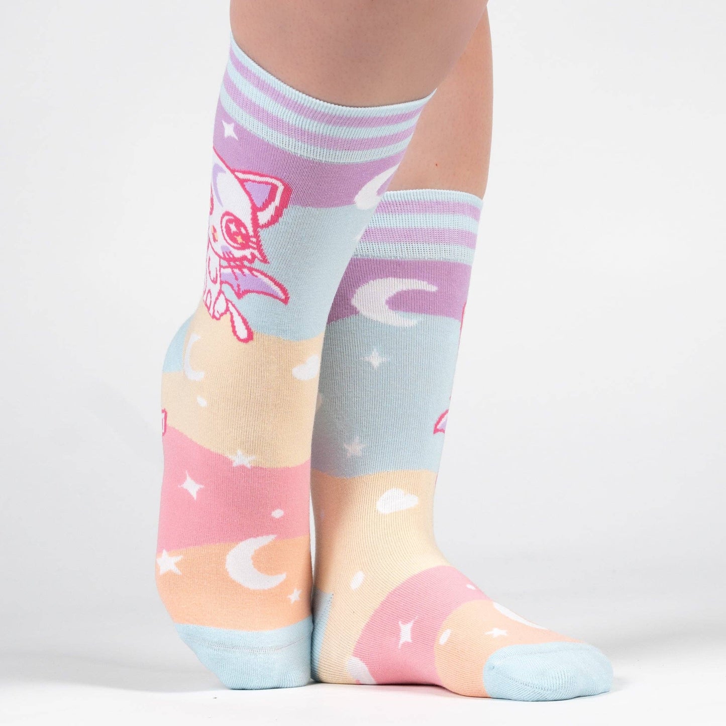 Mystic Kitty Crew Socks