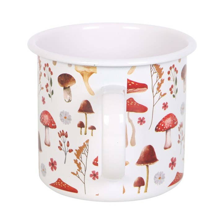 Mushroom Enamel Mug