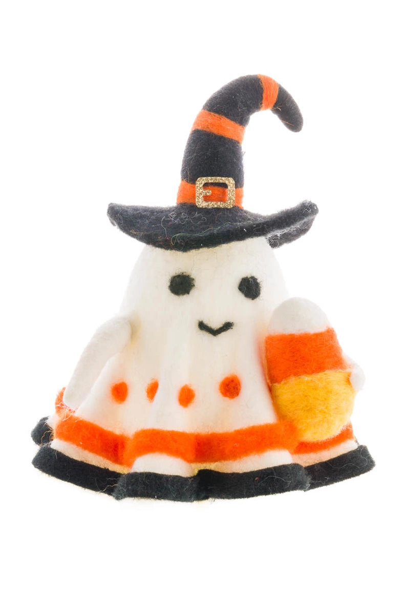 Candy Corn Witch Ghost