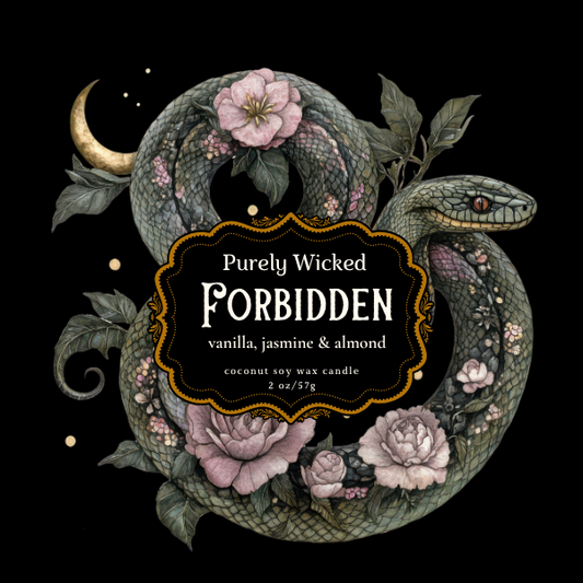 Forbidden - Luxury Candle & Wax Melts - Dark Romance Collection NEW!