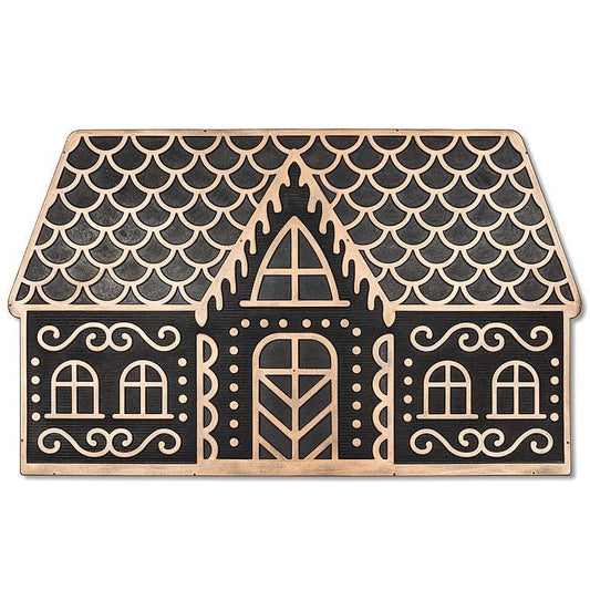 Gingerbread House Doormat