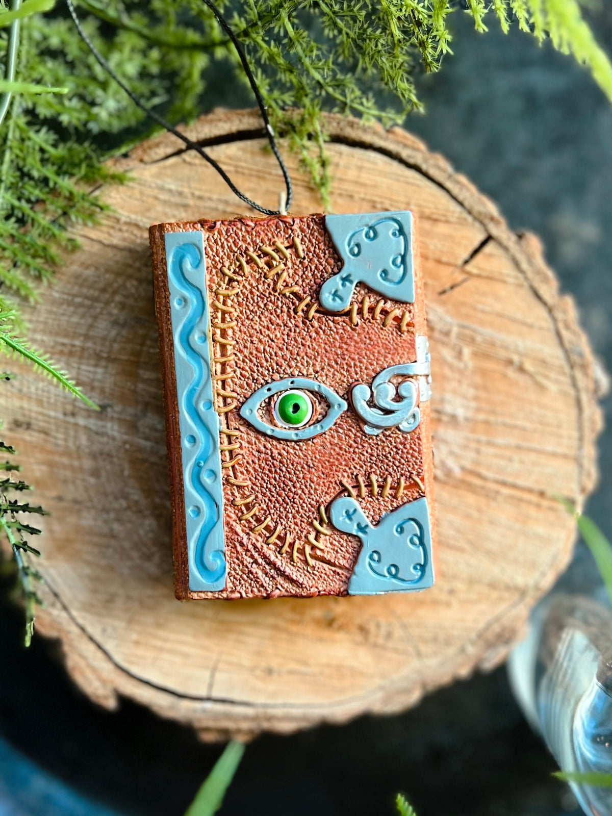 Book of Spells Halloween Ornament