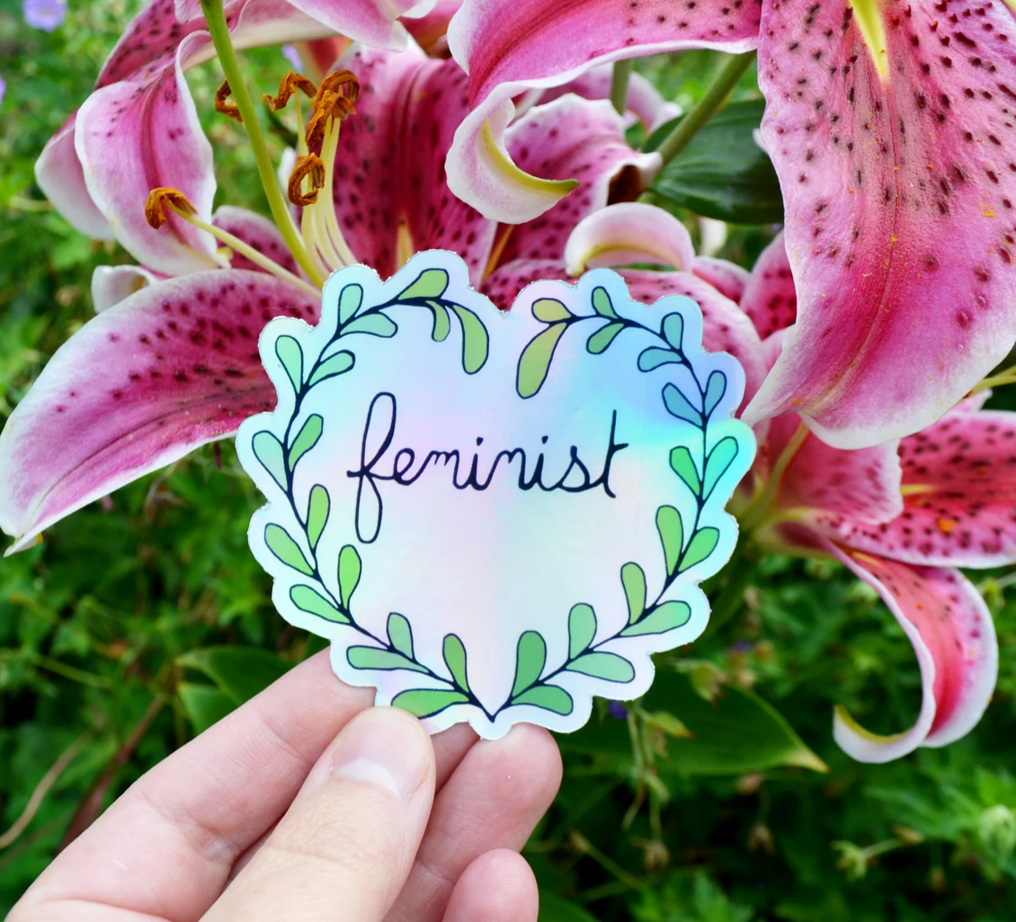 Feminist: Vinyl Sticker