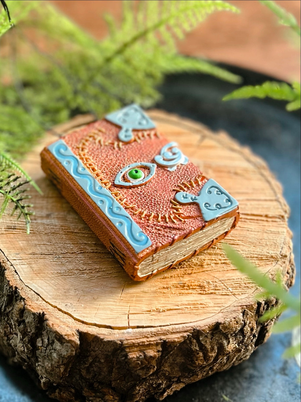 Book of Spells Halloween Ornament