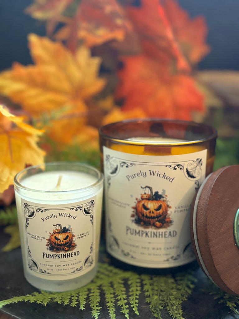 Pumpkinhead Luxury Soy Candle - Fall Collection