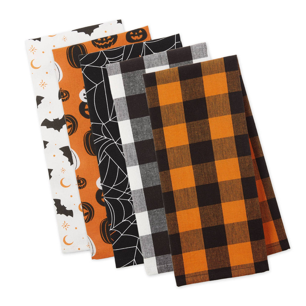 Frightful And Delightful Dishtowels (5 Designs)