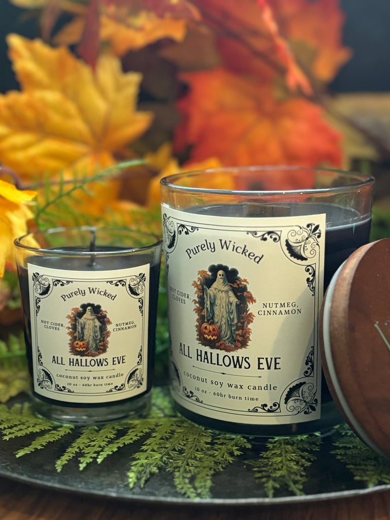 All Hallows' Eve Luxury Soy Candle - Fall Collection