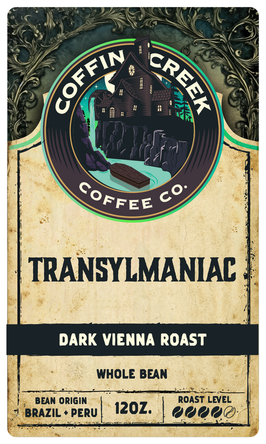 TransylManiac - Dark Vienna Roast: Drip Coffee Maker Grind