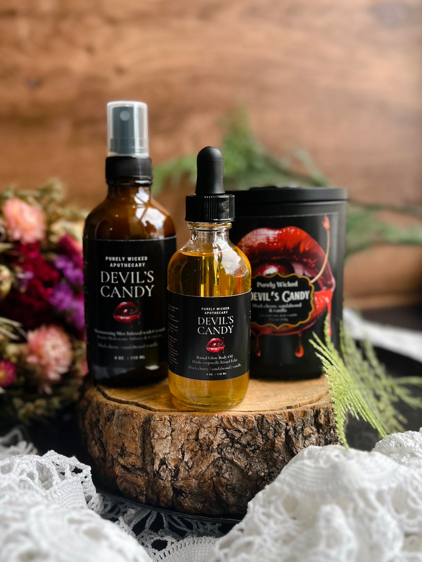 Devil's Candy Fragrance Gift Set - Dark Romance Collection NEW!