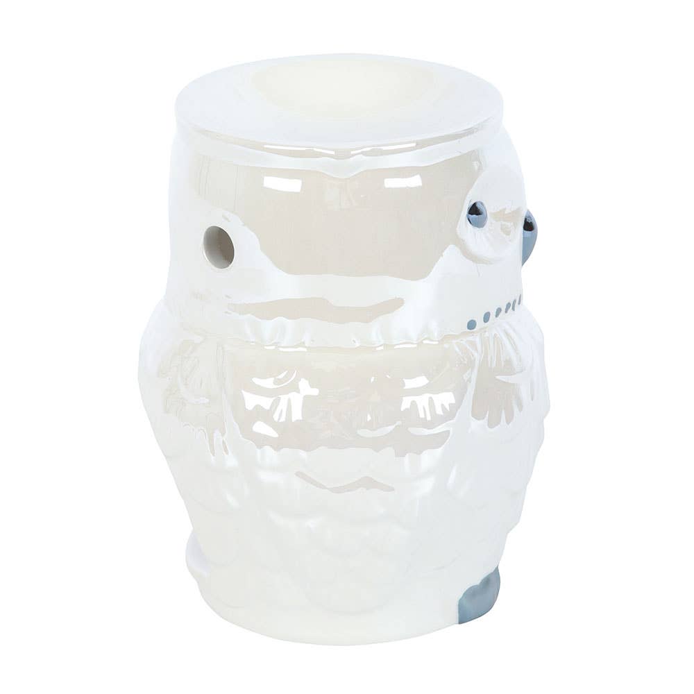 Iridescent Owl Oil Burner and Wax Warmer