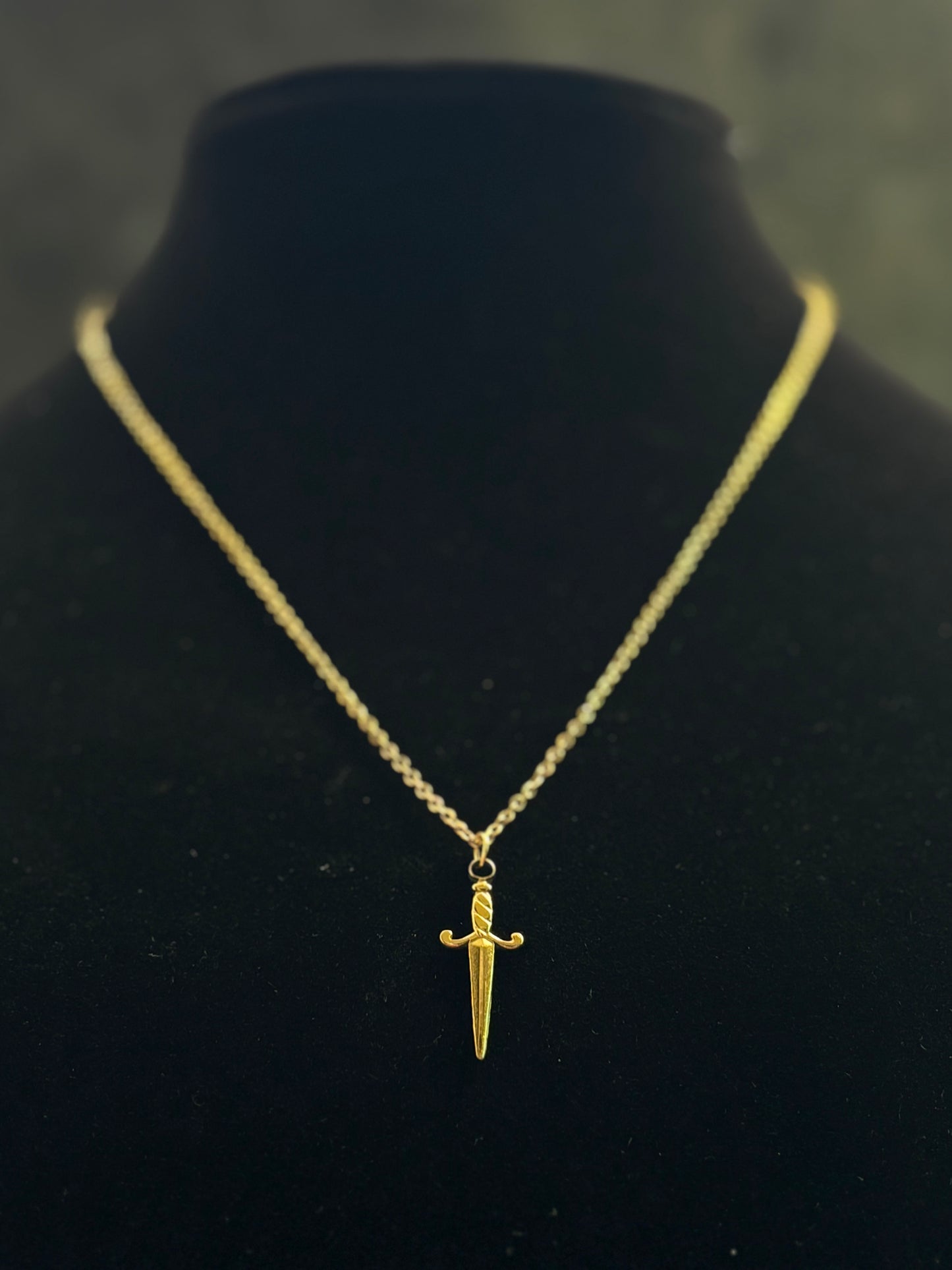 Dainty Sword Necklace