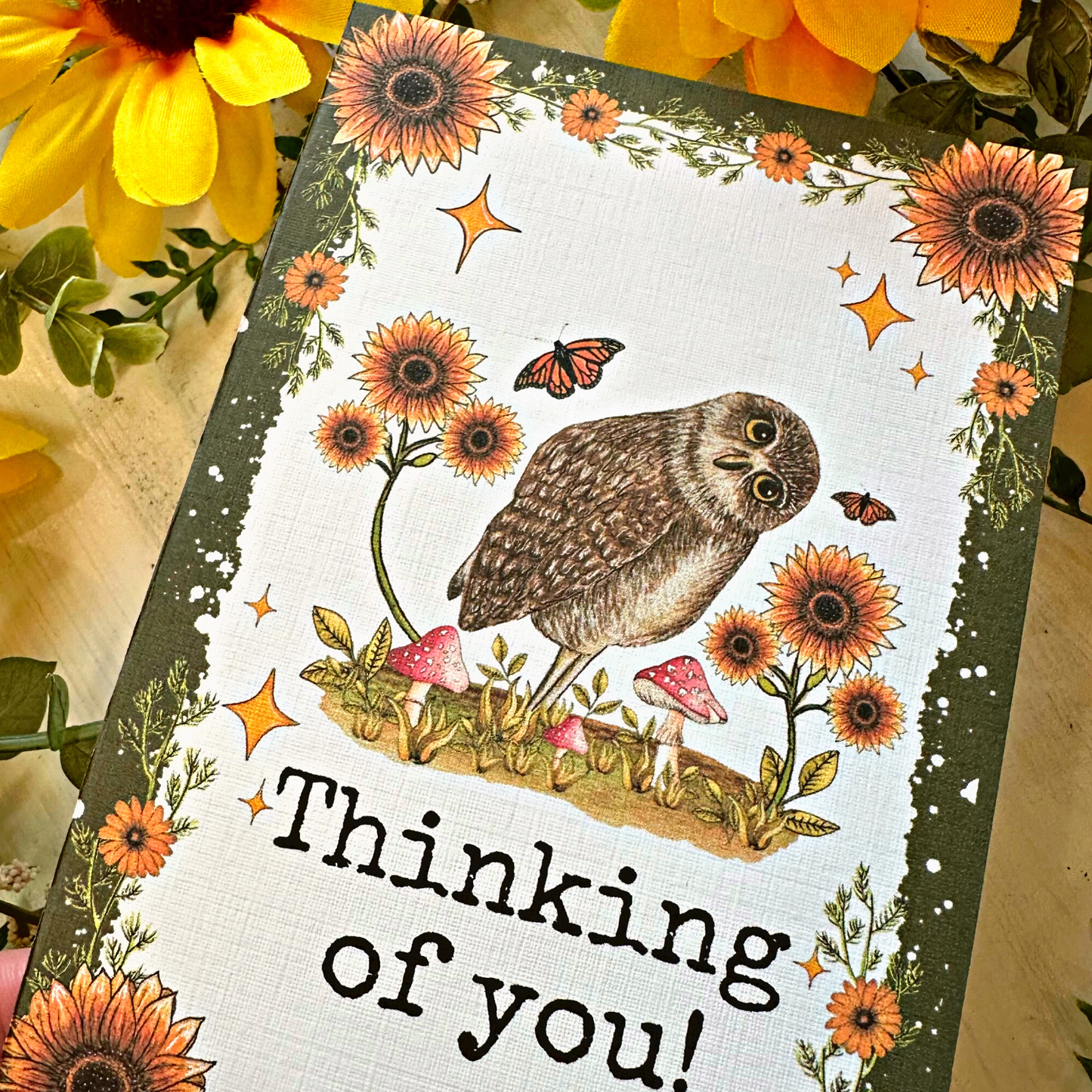 Witchy Owl Friendship Card