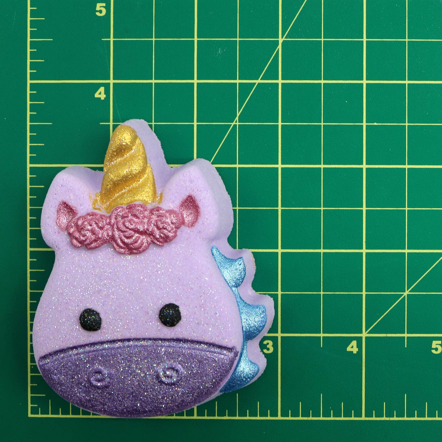 Mini Unicorn Head Bath Bomb