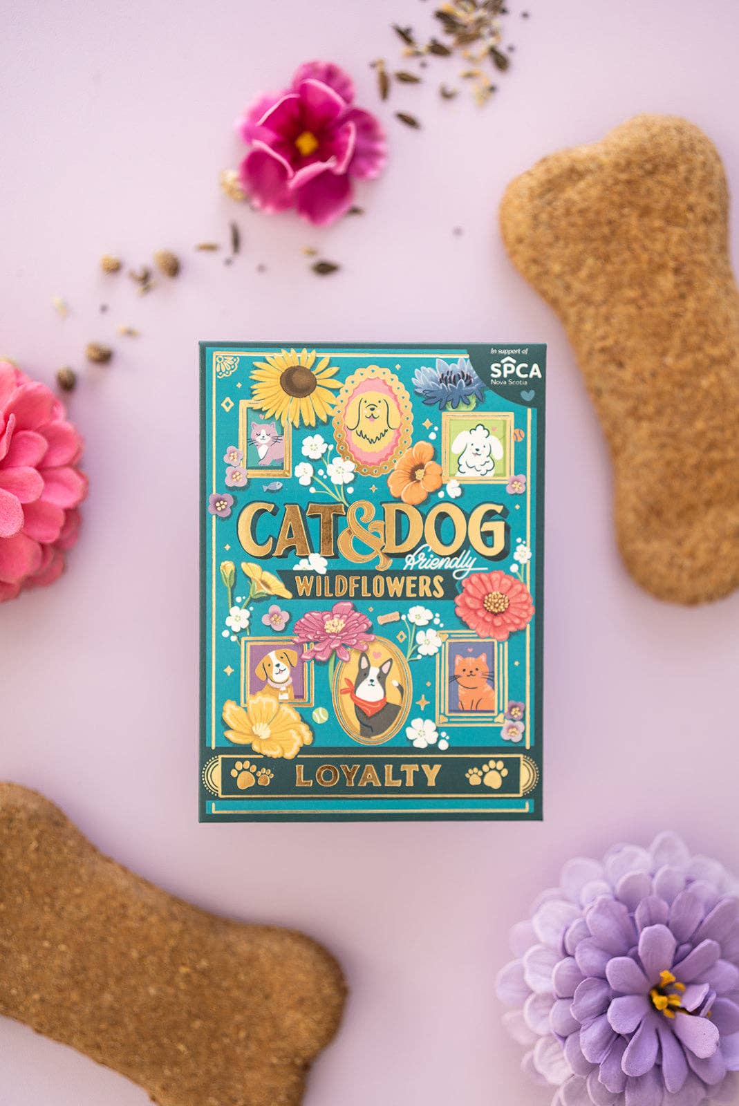 Cat and Dog-Friendly Wildflowers (Loyalty) - Seed Packet