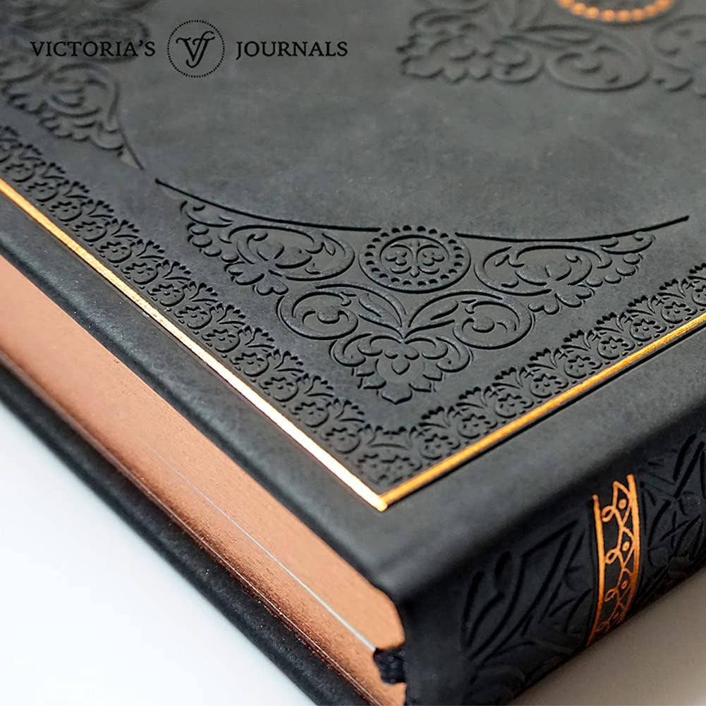 Vintage Style Diary (Black)